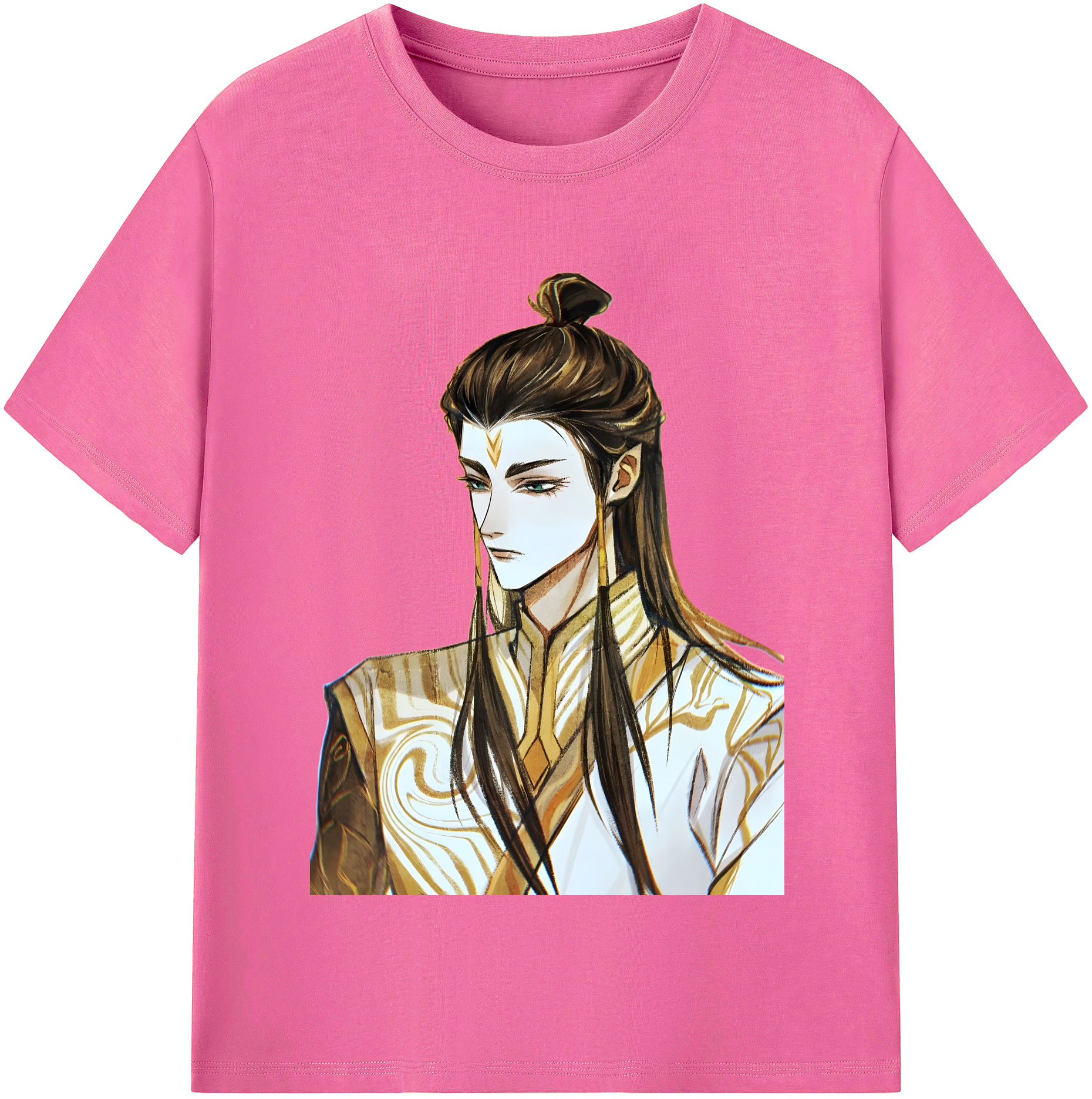 （画像用） Ne Zha 2 ナタ 魔童の大暴れ レディースカジュアルプリントTシャツ（綿100％）